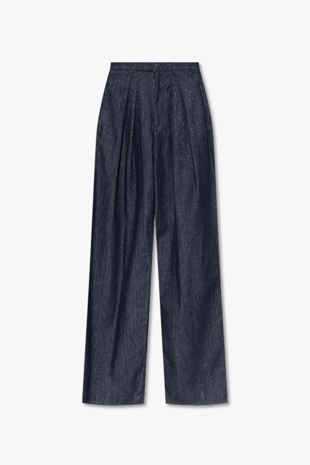 Emporio Handbag Armani Jeans with pleats