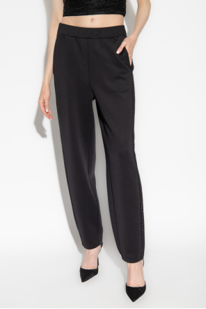 Emporio Armani Trousers with side stripes