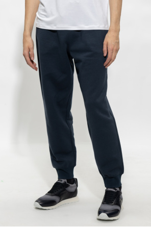 Giorgio buckle-fastening Armani Sweatpants