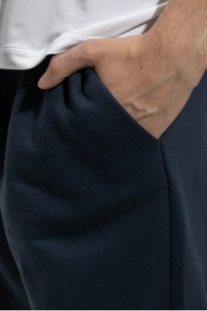 Giorgio buckle-fastening Armani Sweatpants