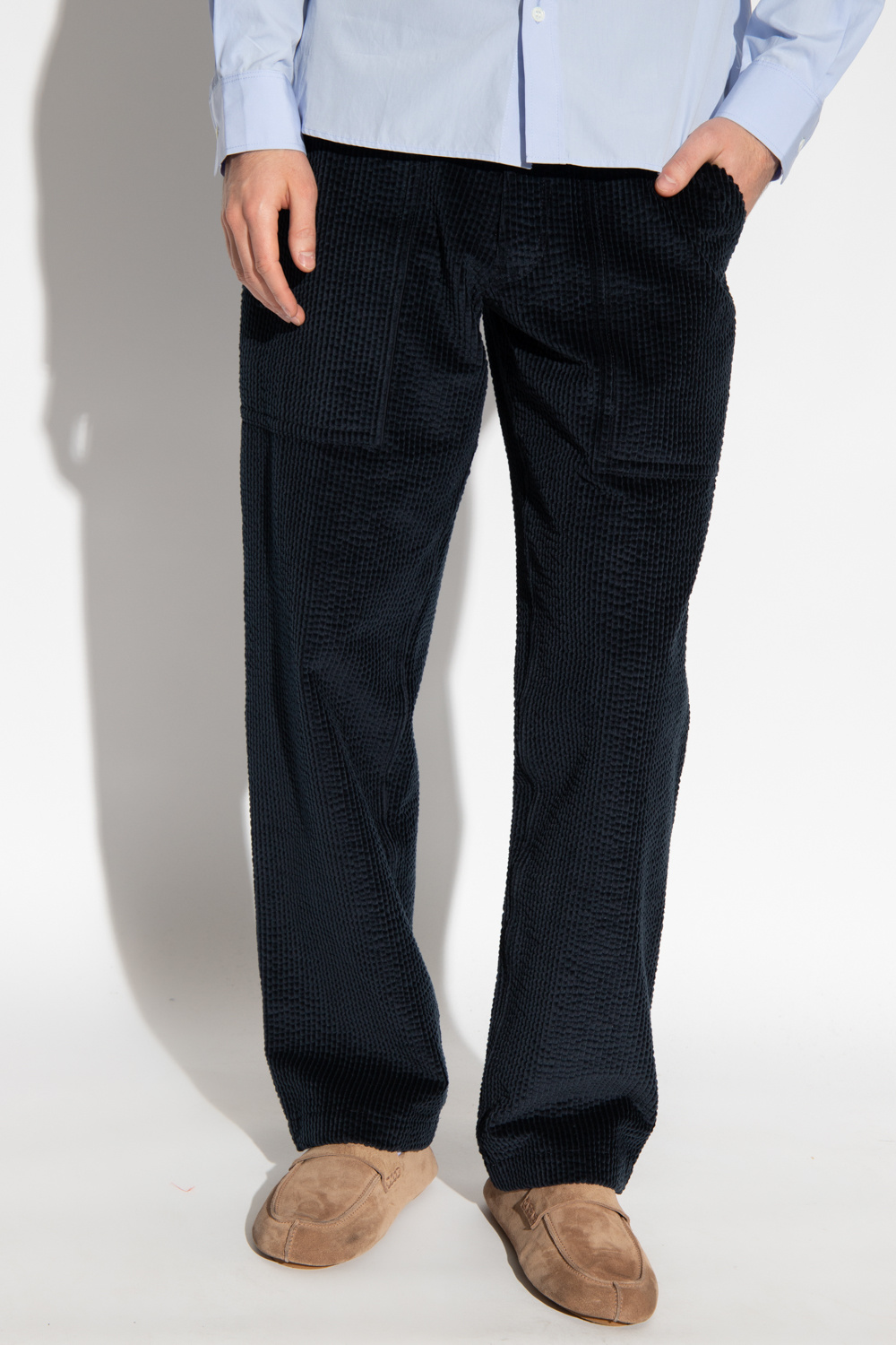 Giorgio Armani Ribbed trousers