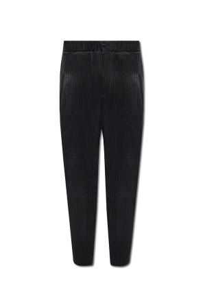 armani exchange high waisted tapered trousers item