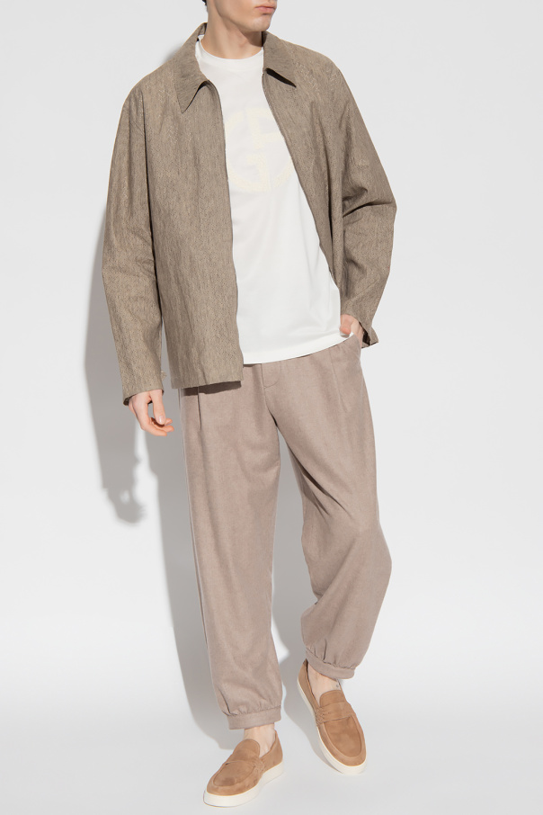 Giorgio Armani drawstring trousers
