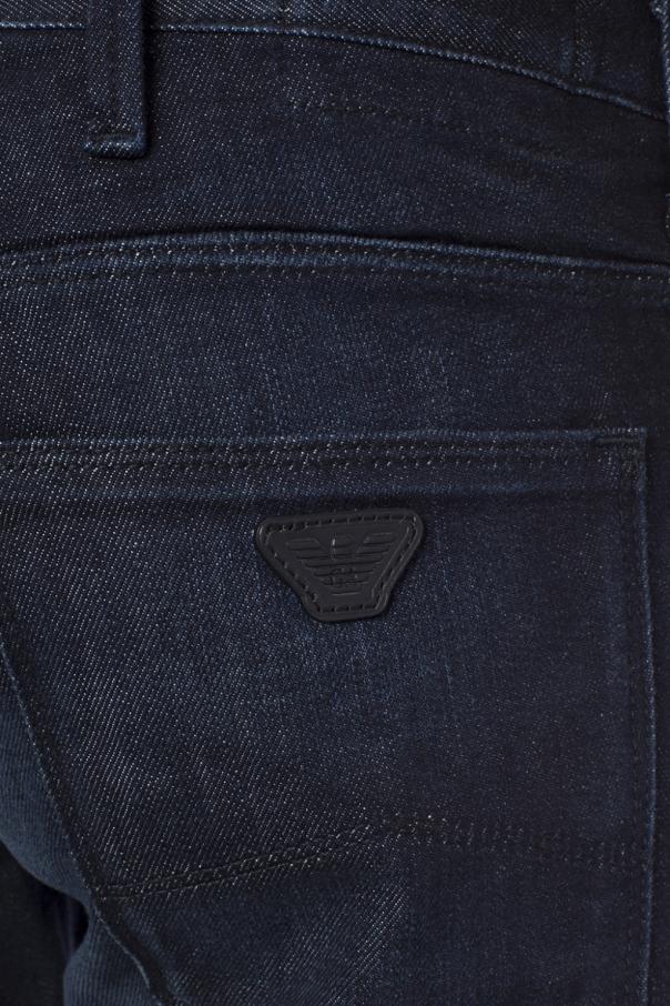 Navy blue 'J06' narrow leg jeans Emporio Armani - Vitkac GB