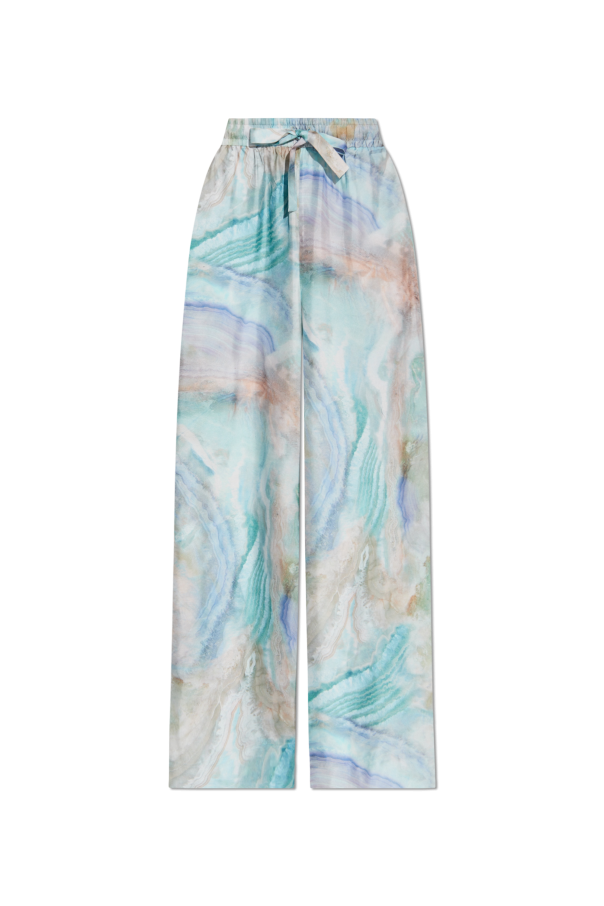 Silk pants with a loose fit, zdjęcie 1 Silk pants with a loose fit od Zimmermann