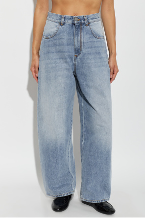 RÓHE Jeansy z efektem `vintage`