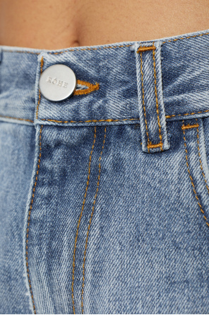 RÓHE Jeansy z efektem `vintage`