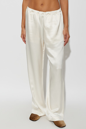 RÓHE Loose-fit satin trousers
