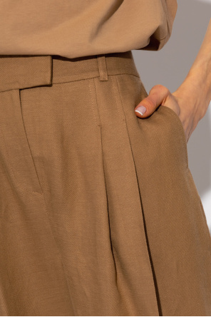 HERSKIND ‘Brenda’ pleat-front trousers