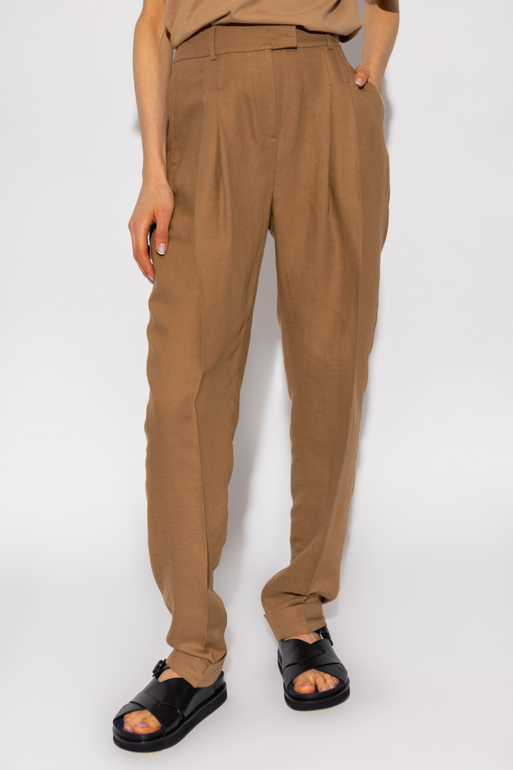 Birgitte Herskind ‘Brenda’ pleat-front trousers