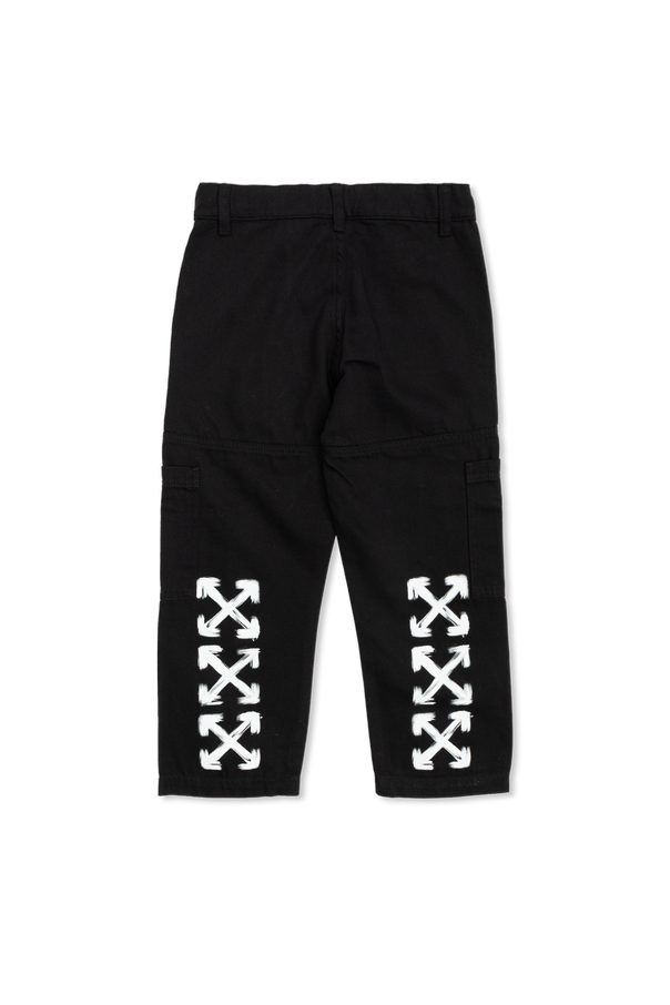Off-White Kids Vaqueros tipo ‘cargo’