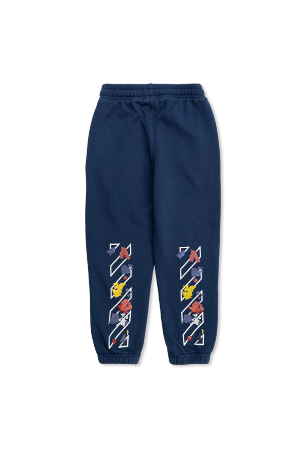 Off-White Kids Sweatpants with printed logo