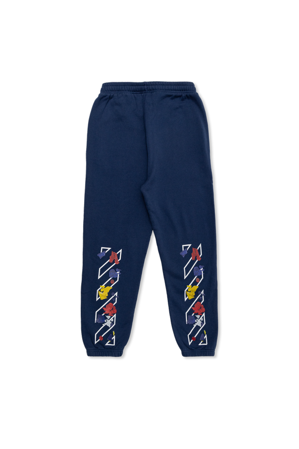 Off-White Kids Printed logo sweatpants