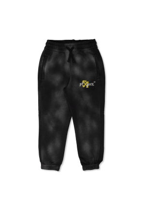 Pantalones deportivos con logo estampado