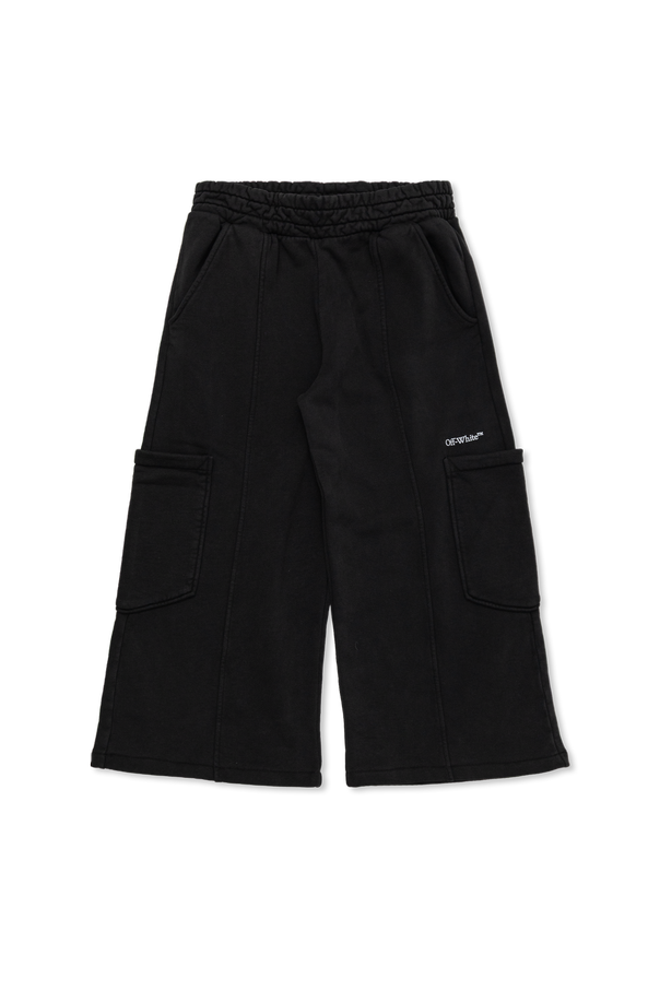 Wide-Leg Jogging Trousers od Off-White Kids