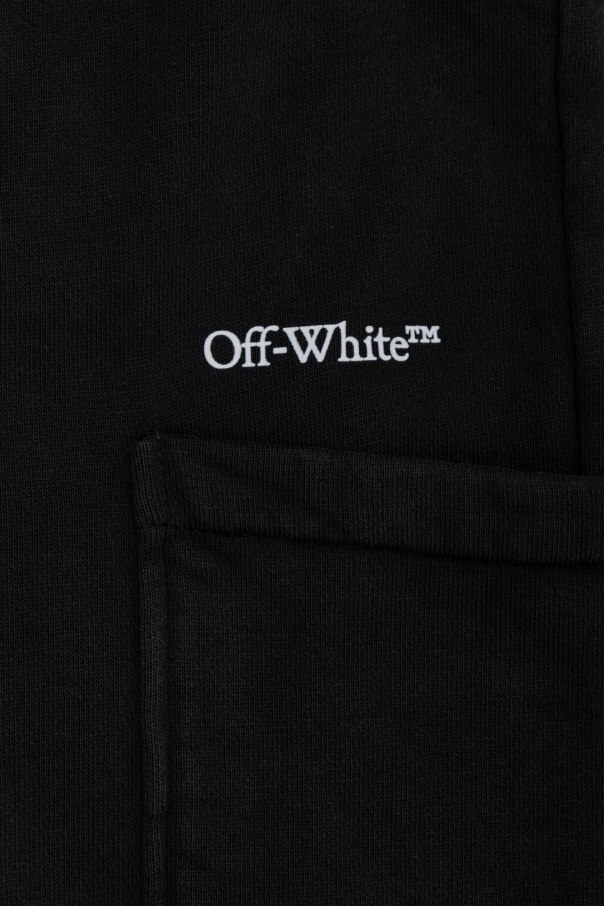 Off-White Kids Wide-leg sweat trousers