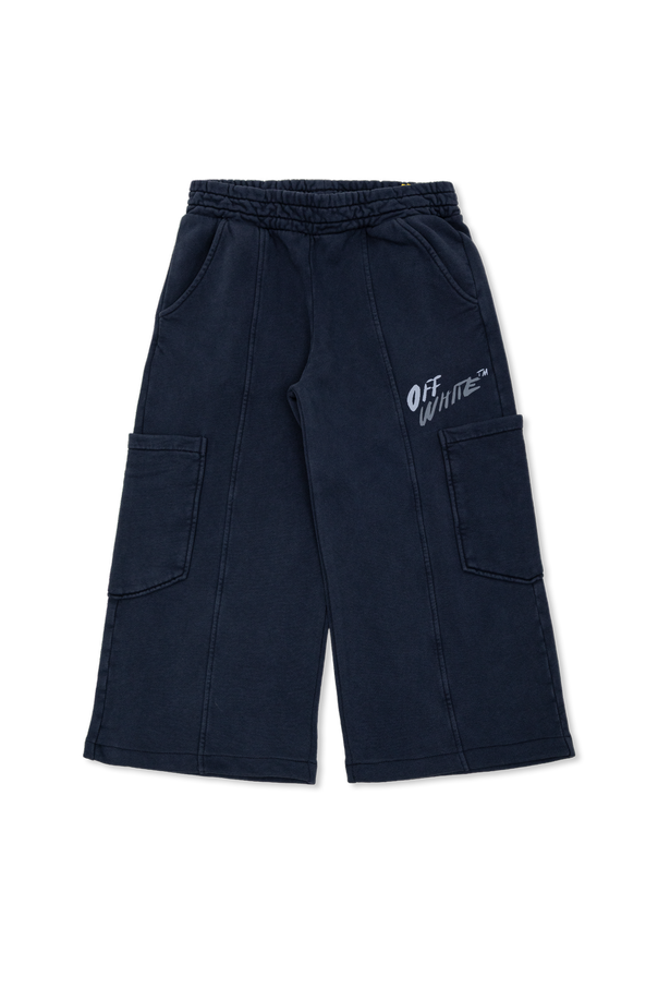 Wide-Leg Sweatpants od Off-White Kids