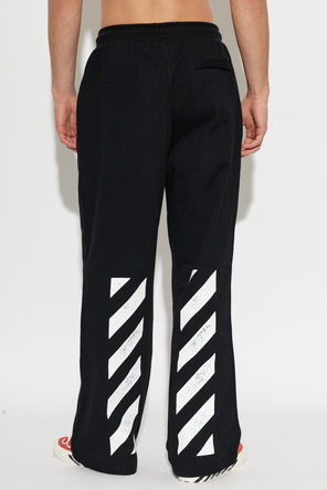 L/AB c/o Off-White Printed logo sweatpants