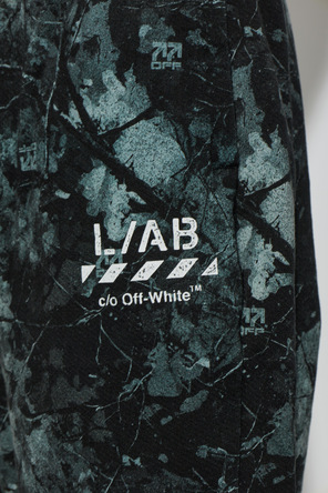 L/AB c/o Off-White Printed track pants