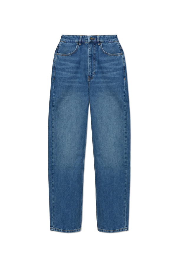 L/AB c/o Off-White Printed logo jeans