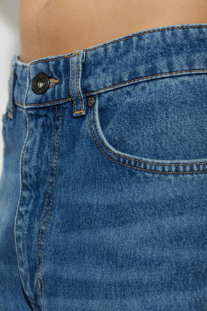 L/AB c/o Off-White Printed logo jeans