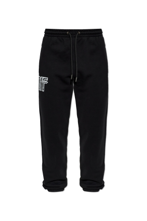 Sweatpants with printed logo