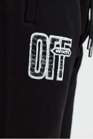 Off-White Tepláky s potlačeným logom
