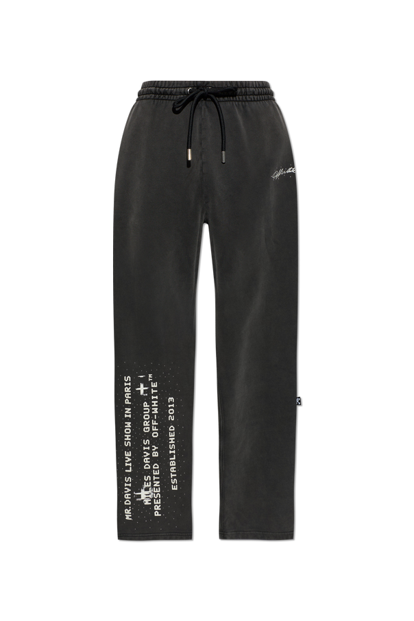 Track pants from the ‘Mr. Davis’ collection od Off-White