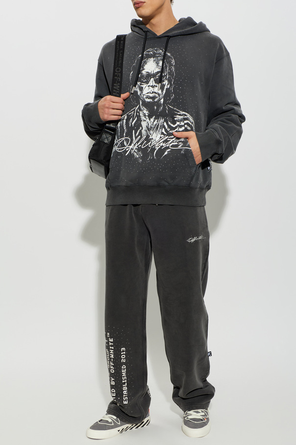 Off-White Спортен панталон от колекцията ‘Mr. Davis’