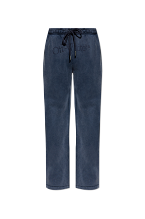 Pantalones deportivos con logo estampado