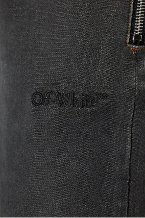 Off-White Sweatpants mit weitem Bein