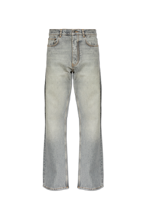 Straight-leg jeans