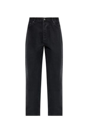 Straight-leg jeans