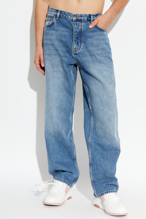 Off-White Vaqueros de pierna recta