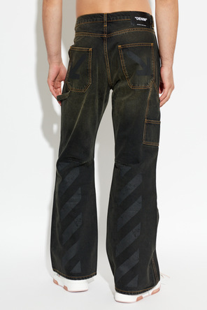 Off-White Flared leg jeans