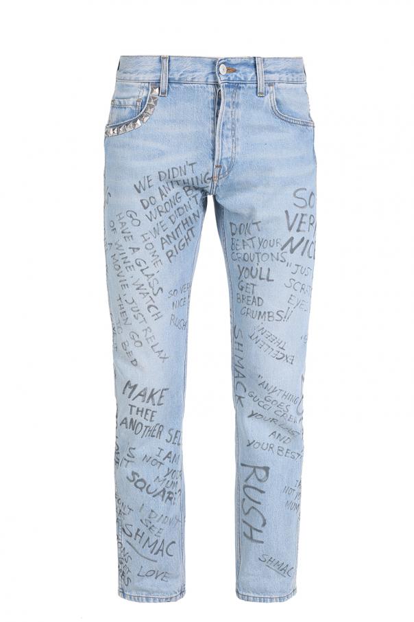 Printed jeans Gucci - Vitkac Australia