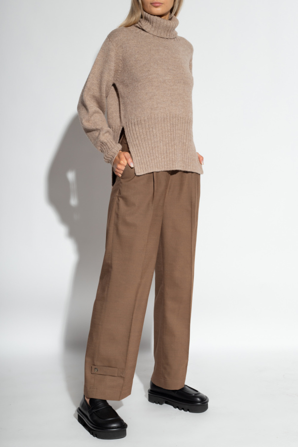 HERSKIND Pleat-front trousers