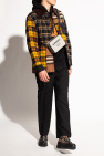 Burberry Mohair pleat-front knitted trousers