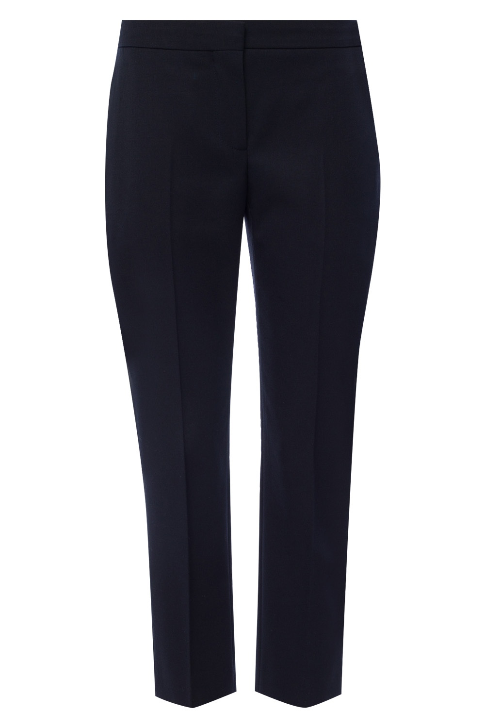 Olsen Lisa Navy Cropped Trousers  Claytons Quality Clothing