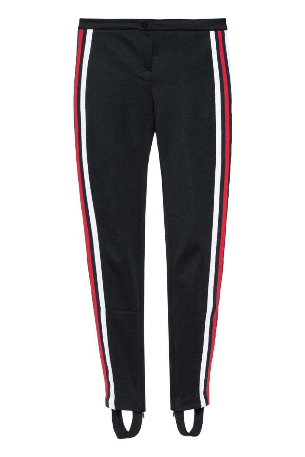 gucci stripe trousers