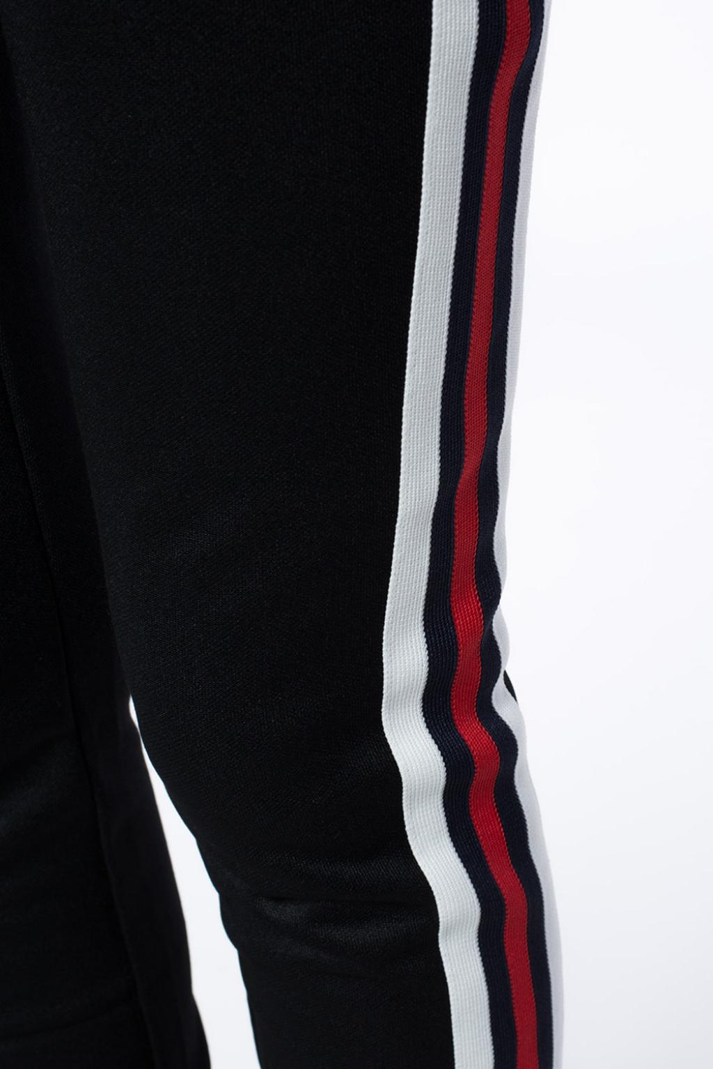 Gucci Stripedetail Tweed Trousers In Black  ModeSens