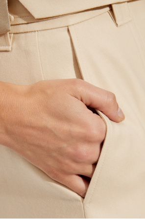 Zimmermann Wollhose mit weiten Beinen und Schlitz