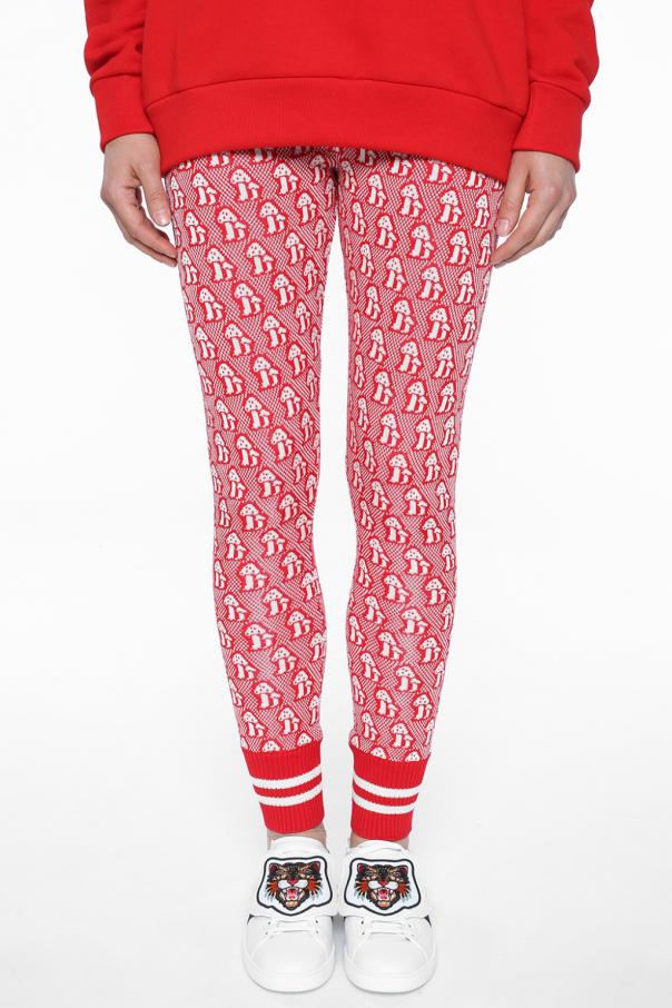 gucci mushroom leggings