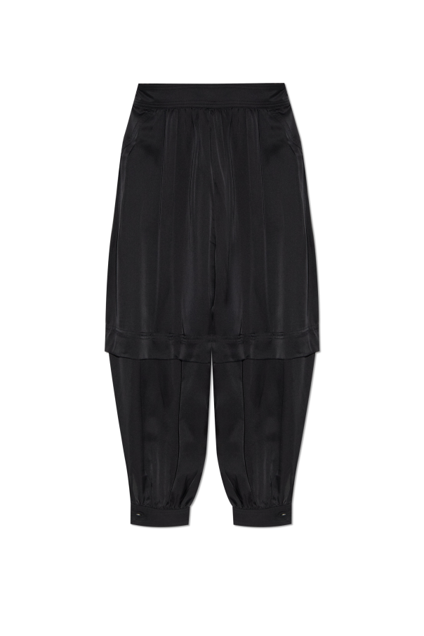 Loose-fit silk trousers od Zimmermann