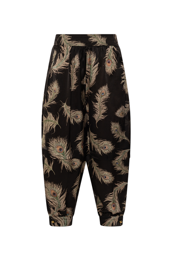 Loose-fit silk trousers od Zimmermann