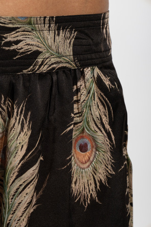 Zimmermann Pantalones de seda de corte holgado