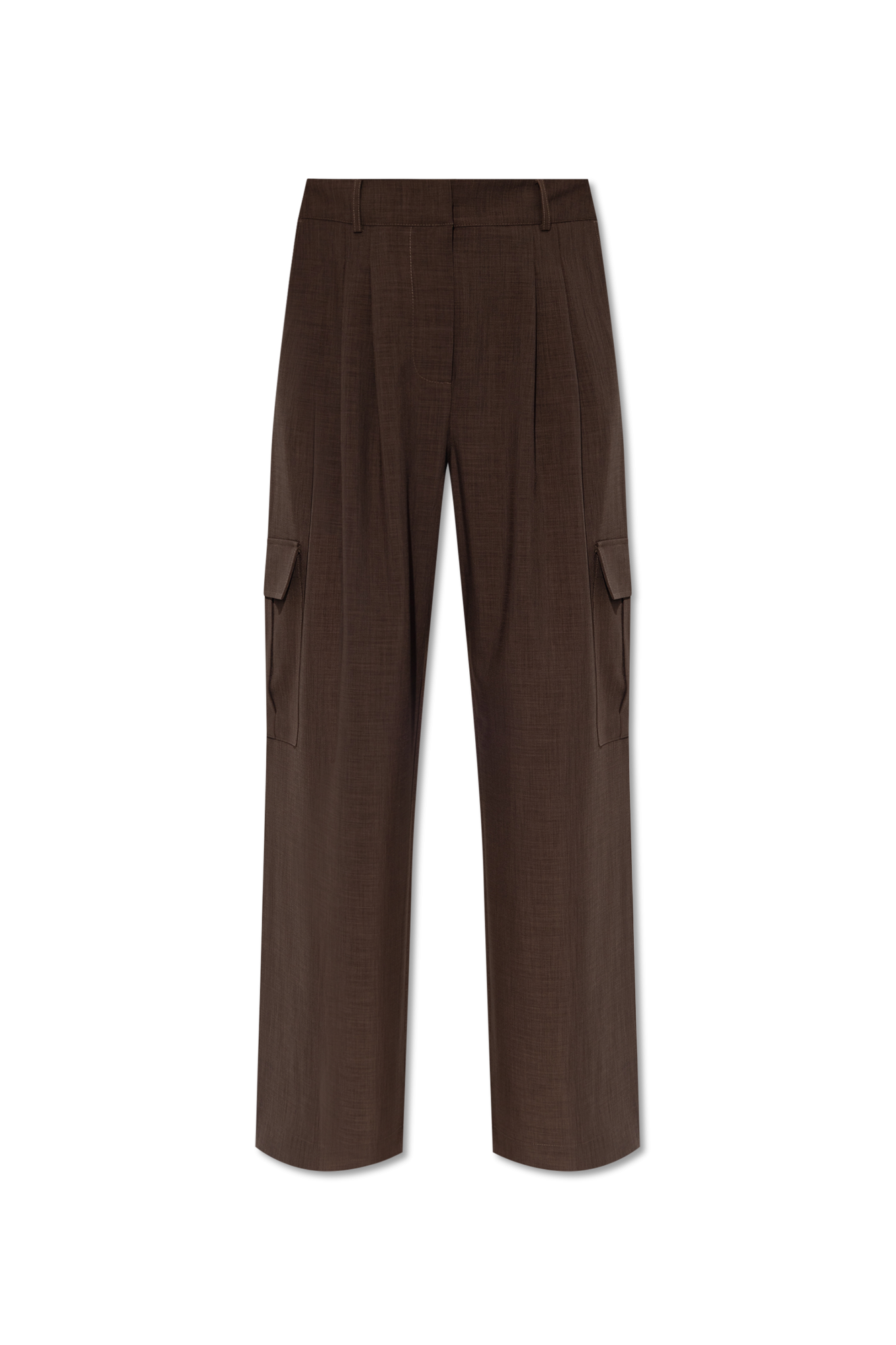 Brown 'Louise' cargo trousers HERSKIND - Vitkac Canada