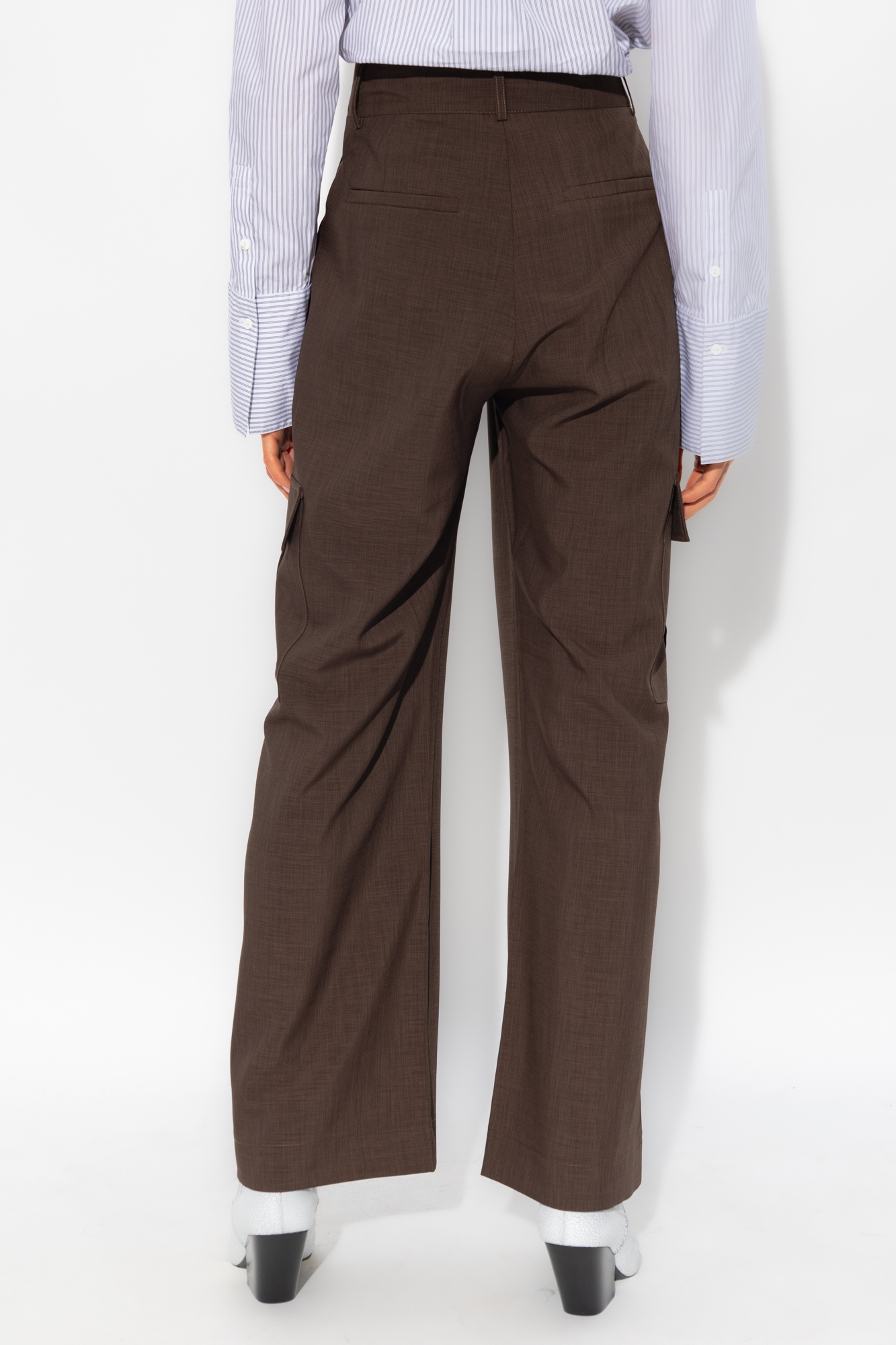 Brown 'Louise' cargo trousers HERSKIND - Vitkac Canada