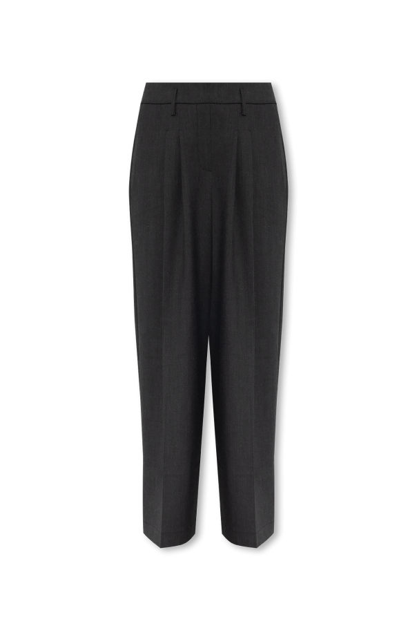 ‘Lotus’ pleat-front trousers od HERSKIND