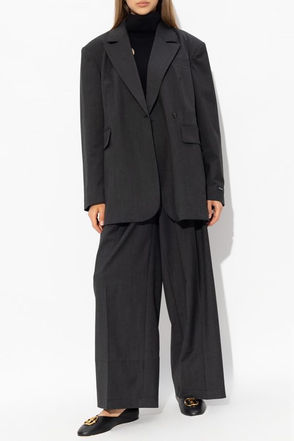 HERSKIND ‘Lotus’ pleat-front trousers